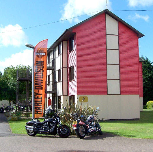 Accommodation and bikes