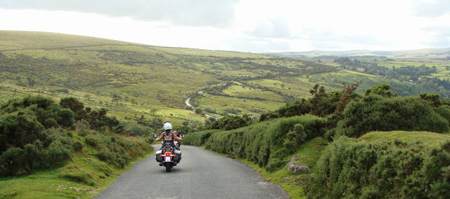 Sweeping views on Dartmoor